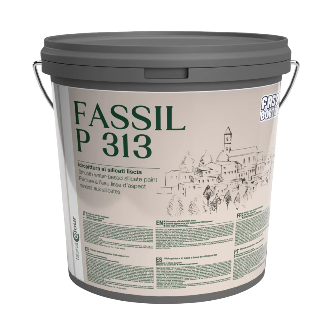 P 313 - pittura ai silicati