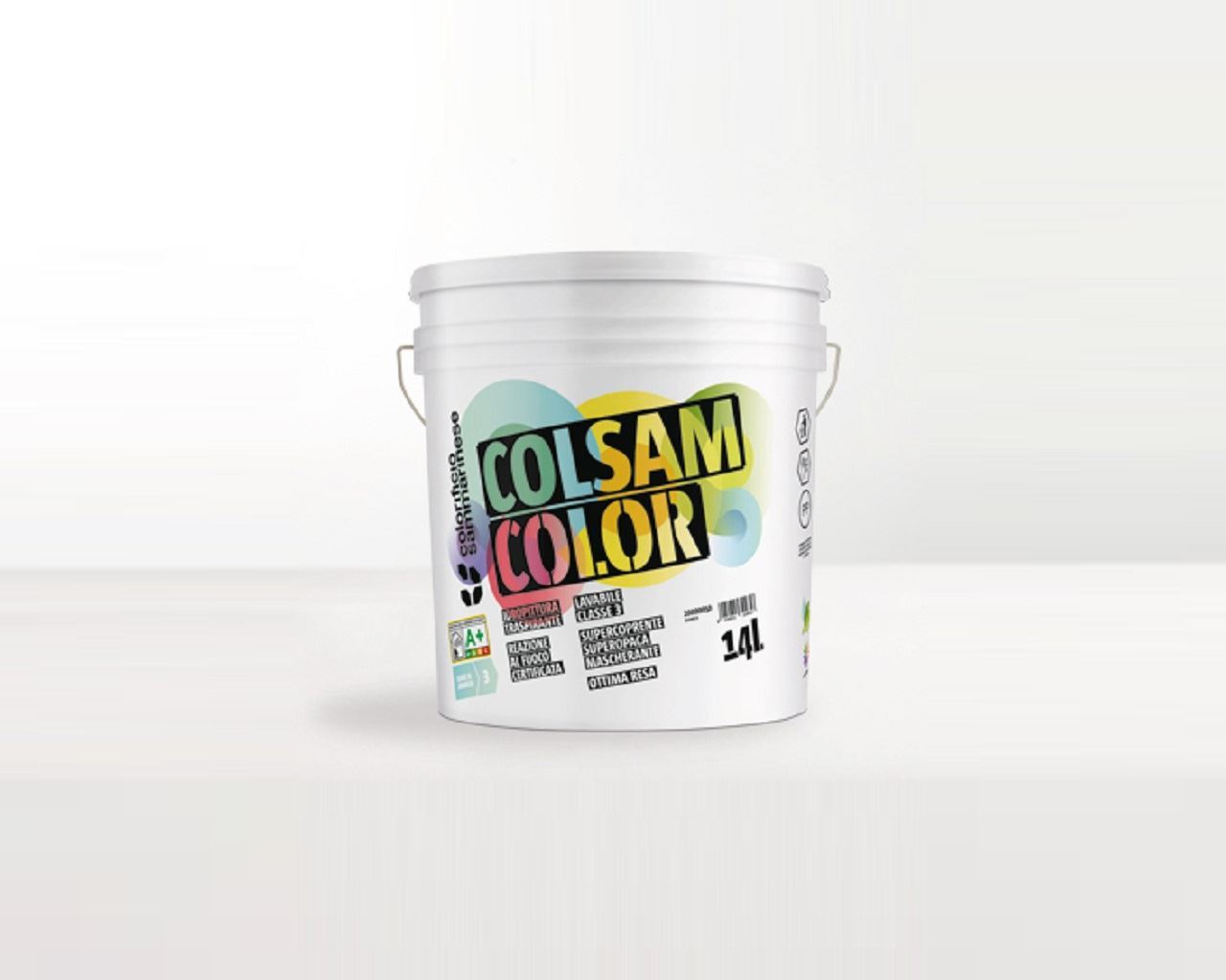 Colsam Color - idropittura traspirante idrorepellente molto opaca