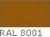 RAL 8001 RAL 8001