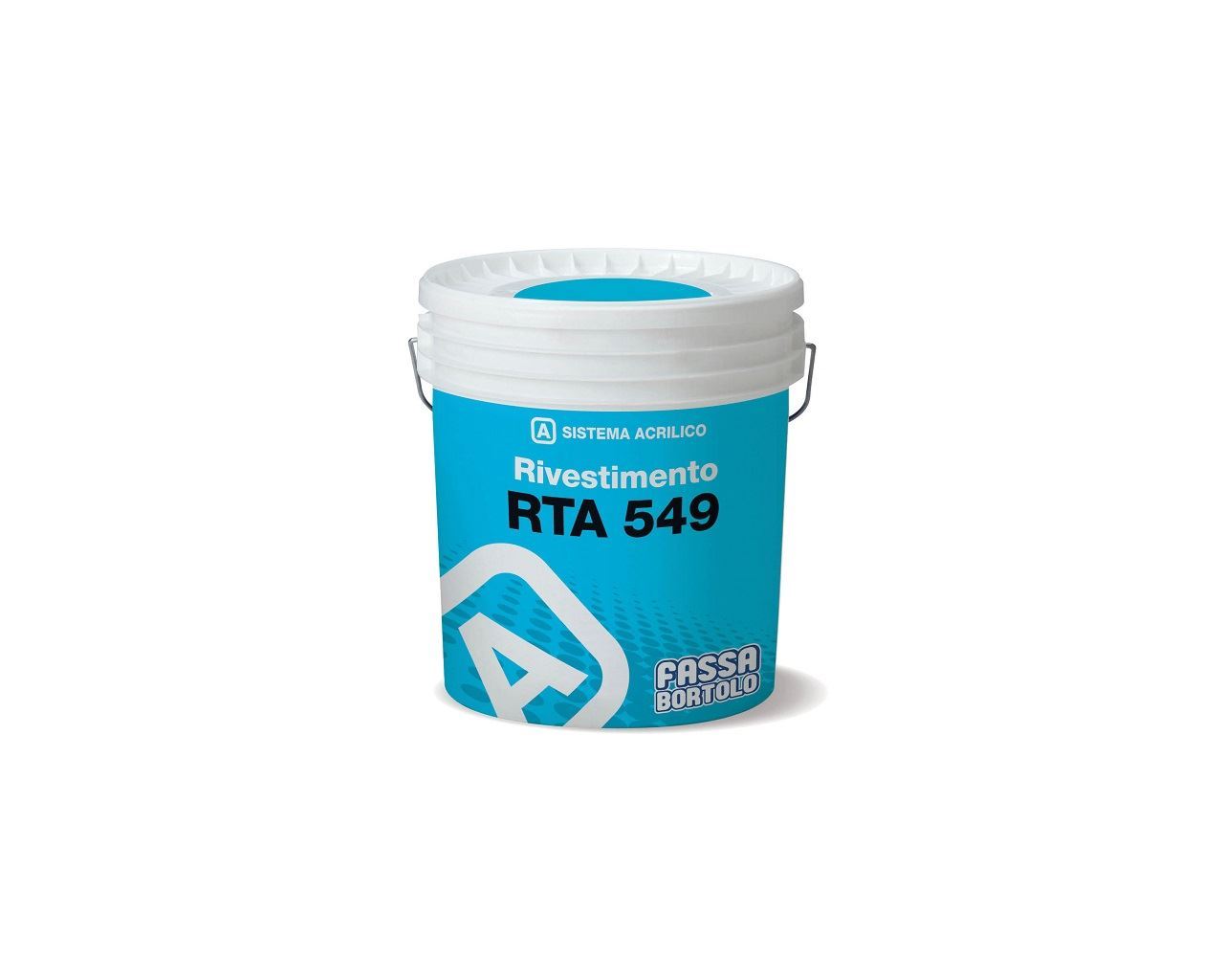 RTA 549 - rivestimento acrilico in pasta idrorepellente gr.1 antimuffa antialga