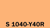S 1040-Y40R