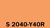 S 2040-Y40R