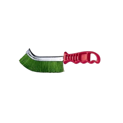 Spazzola a mano curve - manico plastica