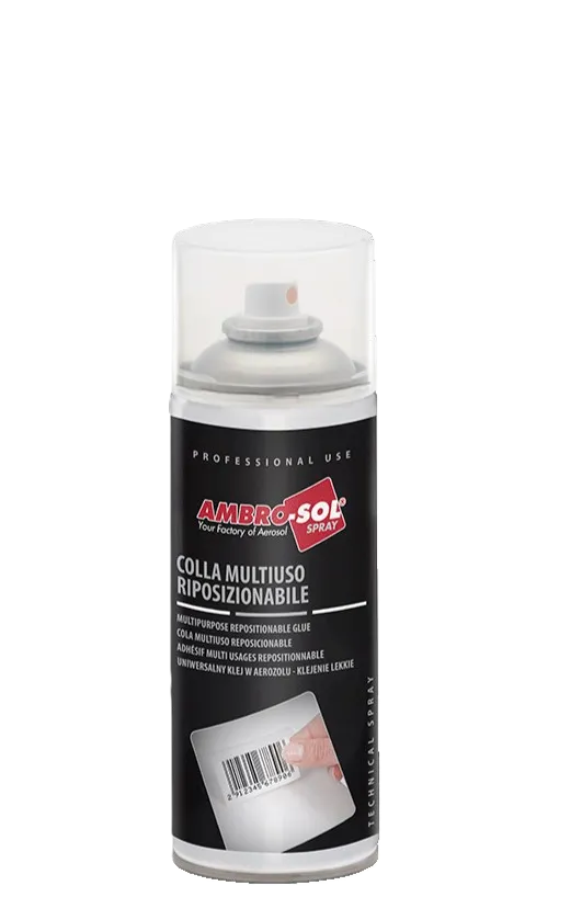 Colla Spray Multiuso Riposizionabile