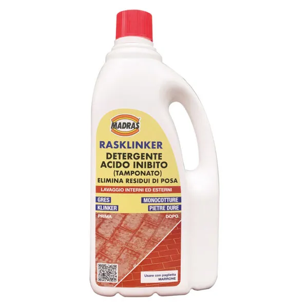 Rasklinker - Detergente Acido per Klinker, Cotto e Gres