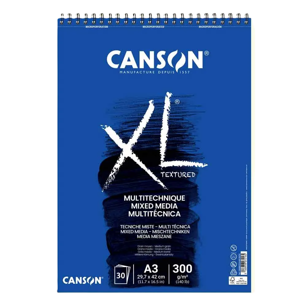 Canson XL Tecniche Miste Testurizzato - Album da Disegno