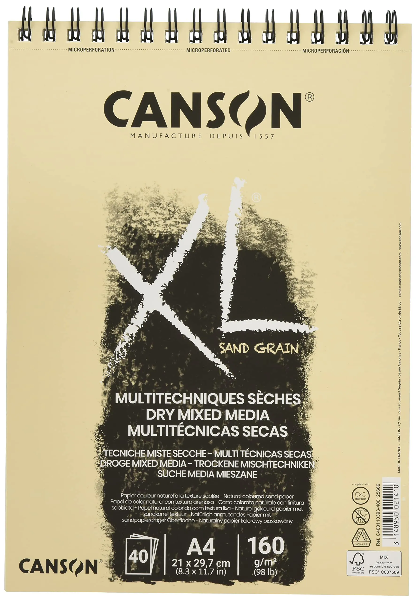 XL Sand Grain - Album da Disegno