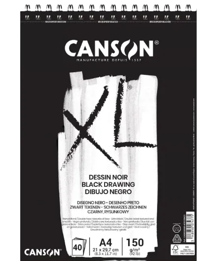 XL Black Drawing - Album da Disegno