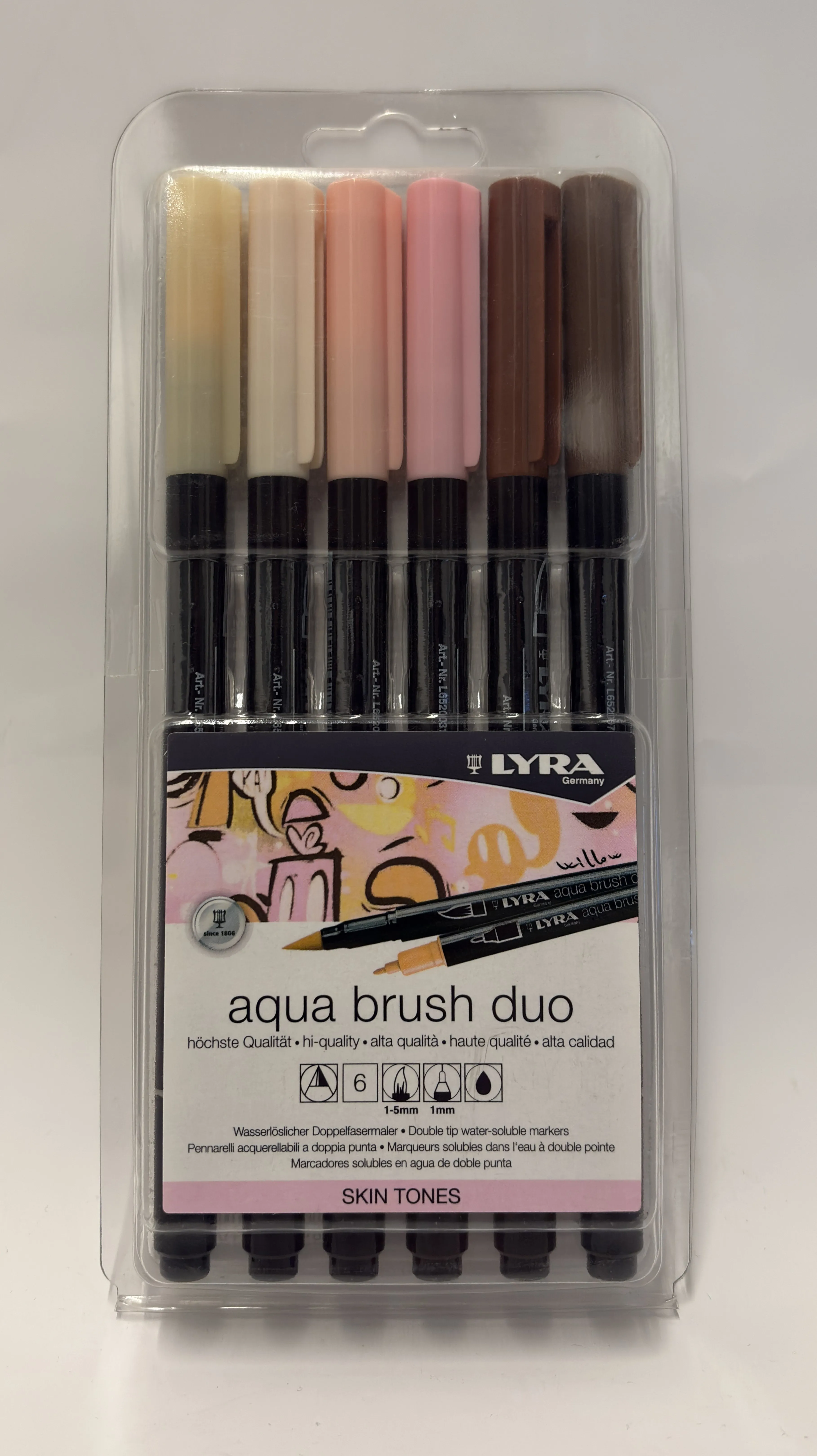 Lyra Aqua Brush Duo - Skin Tones Set
