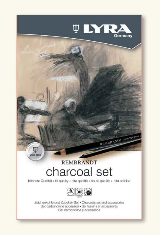 Lyra Rembrandt Charcoal Set